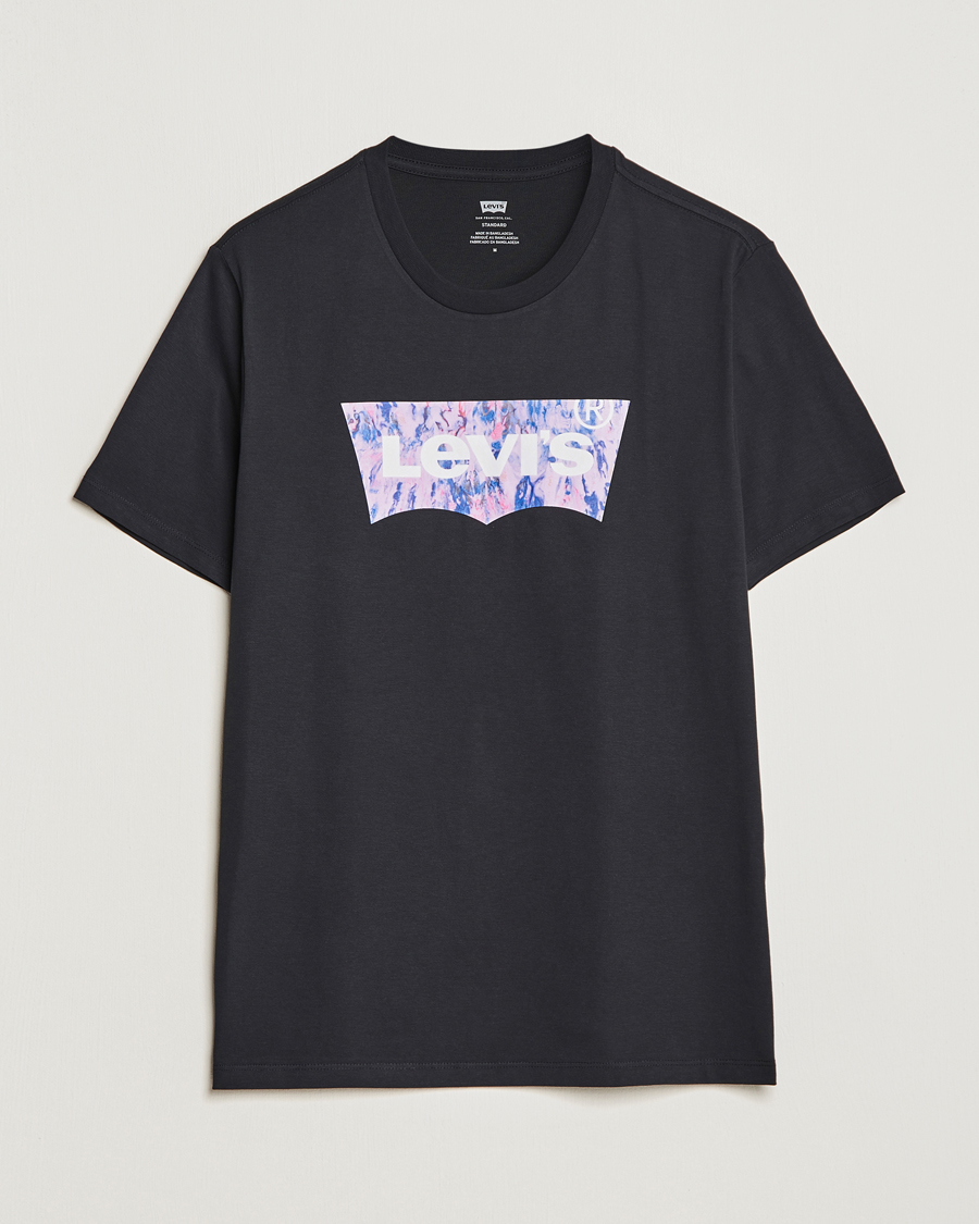 Men | T-Shirts | Levi's | Crew Neck Graphic T-shirt Black