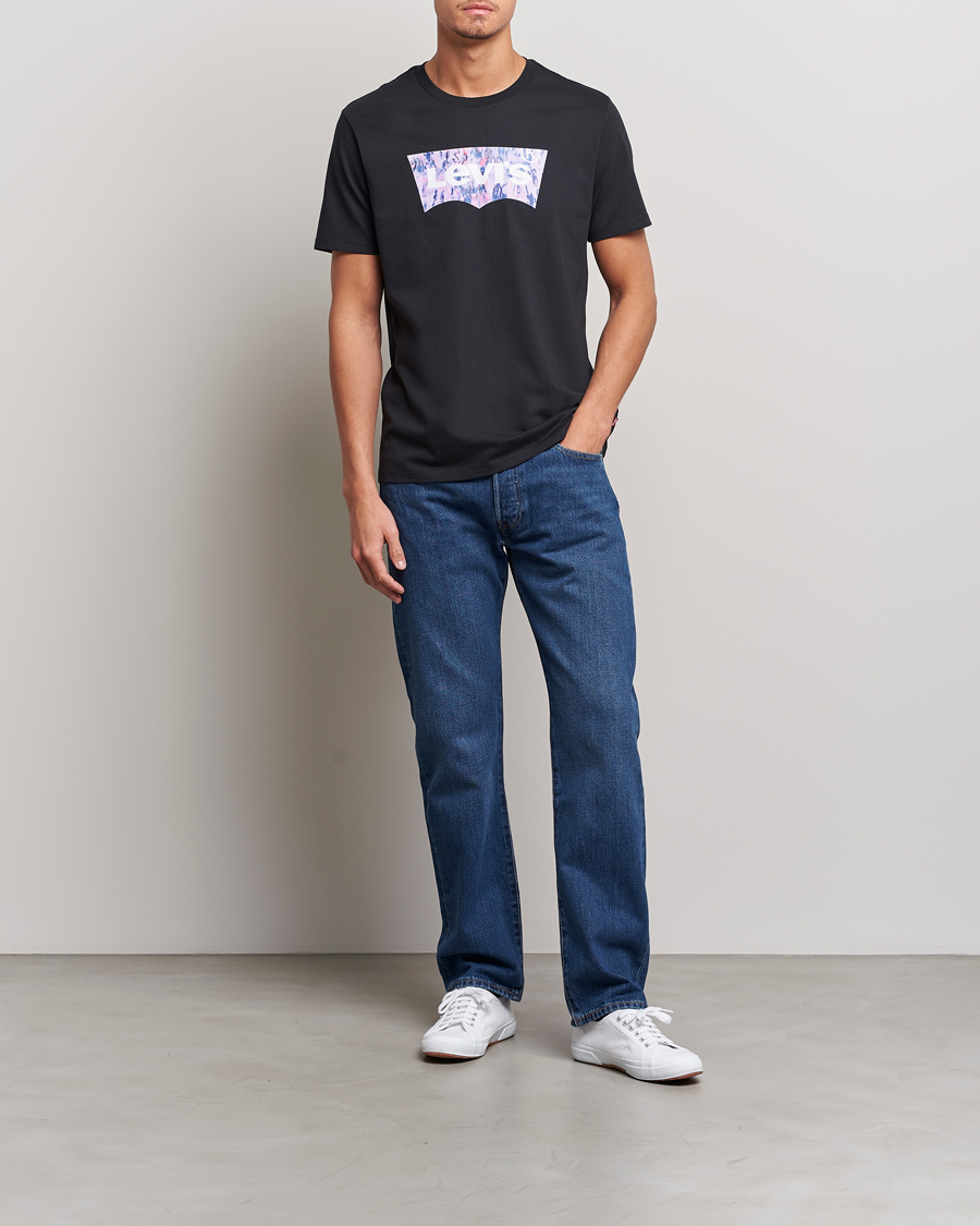 Men | T-Shirts | Levi's | Crew Neck Graphic T-shirt Black