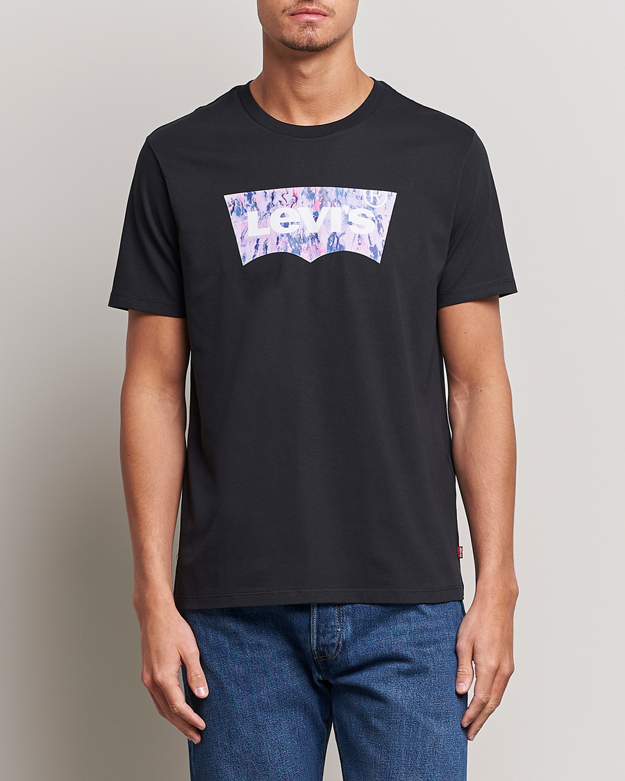 Men | T-Shirts | Levi's | Crew Neck Graphic T-shirt Black