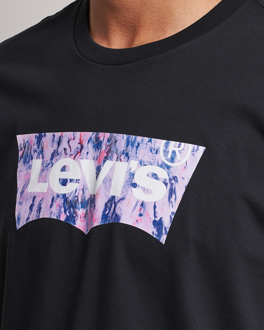 Men | T-Shirts | Levi's | Crew Neck Graphic T-shirt Black