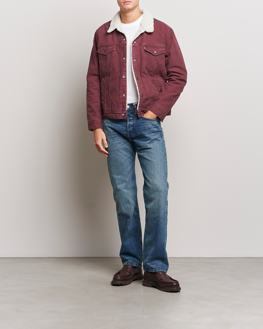 Men | Coats & Jackets | Levi's | Type III Sherpa Trucker Decadent