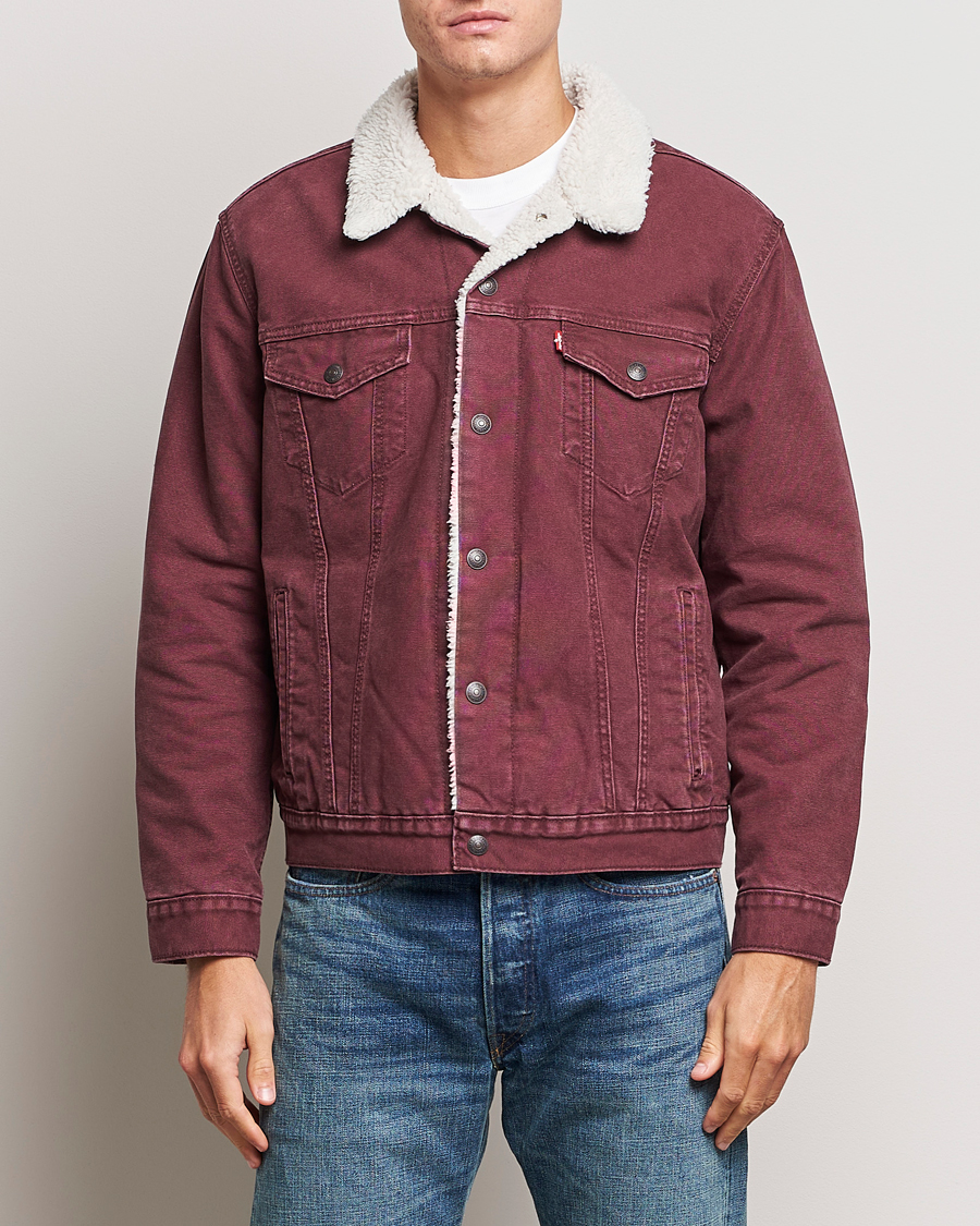 Men | Coats & Jackets | Levi's | Type III Sherpa Trucker Decadent