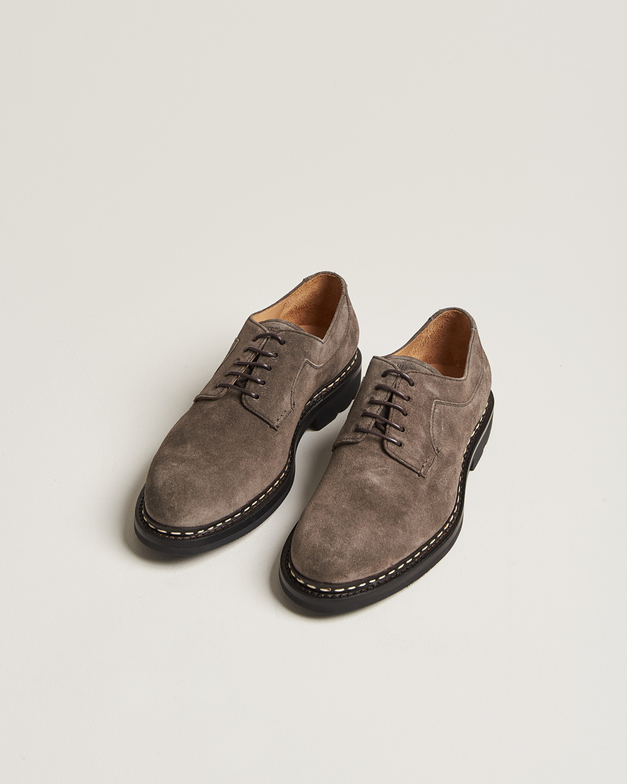 Men | Heschung Cedre Suede Derby Acacia | Heschung | Cedre Suede Derby Acacia