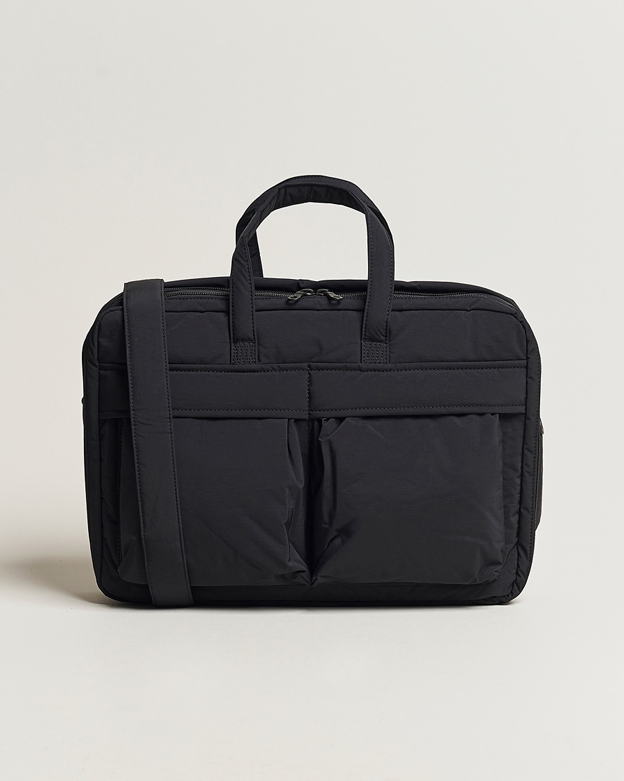 Men | Bags | mazi untitled | AM Bag 02 Nylon Briefcase Black
