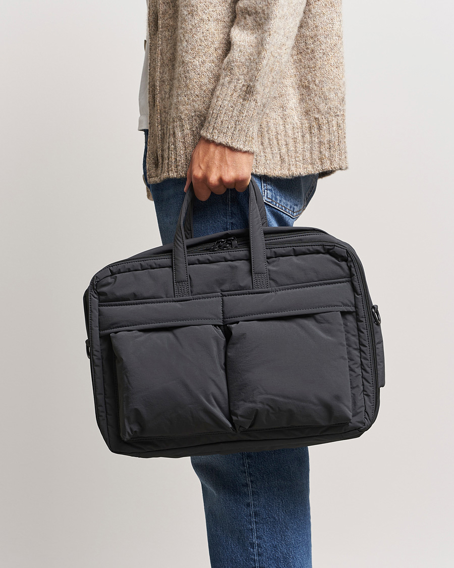 Men | Bags | mazi untitled | AM Bag 02 Nylon Briefcase Grey