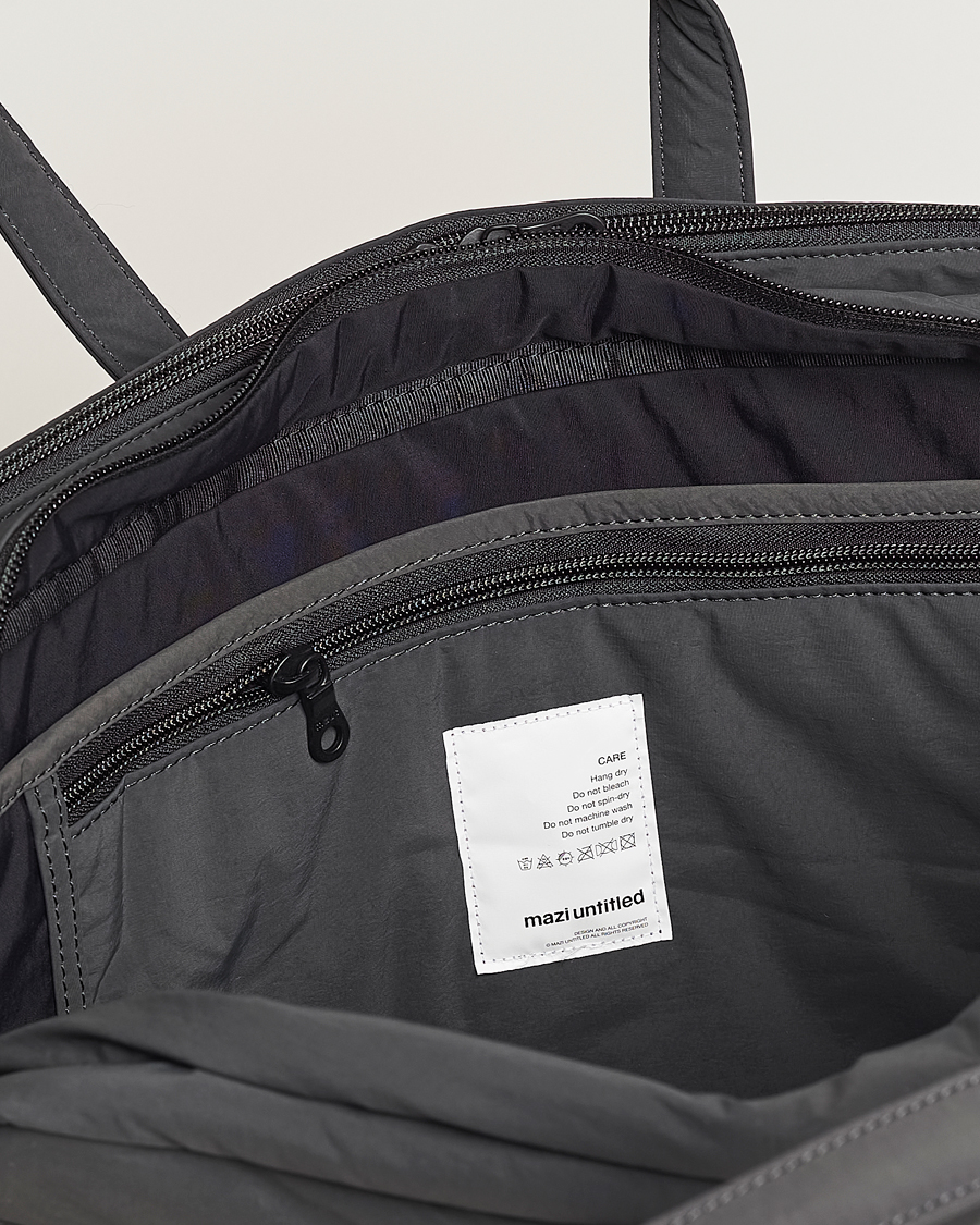 Men | Bags | mazi untitled | AM Bag 02 Nylon Briefcase Grey