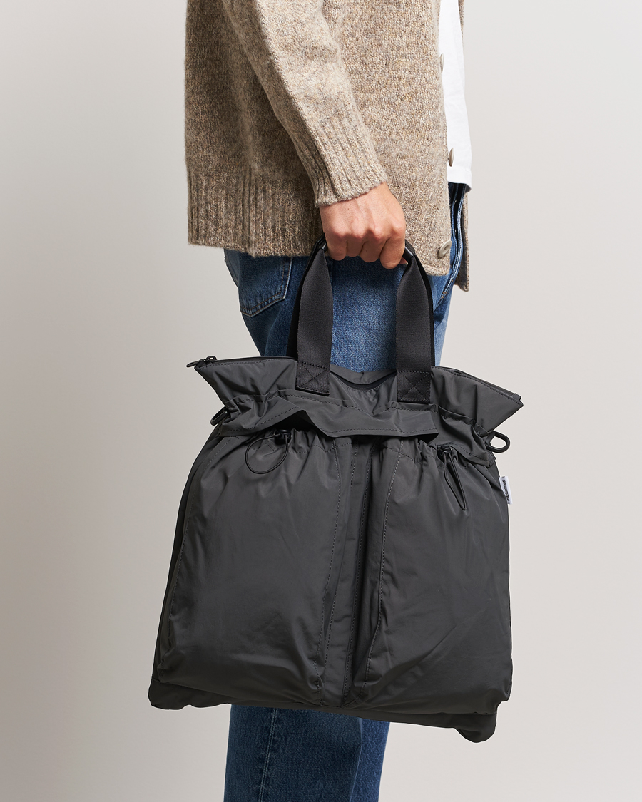 Men | Bags | mazi untitled | Helmet Bag 02 Nylon Tote Grey