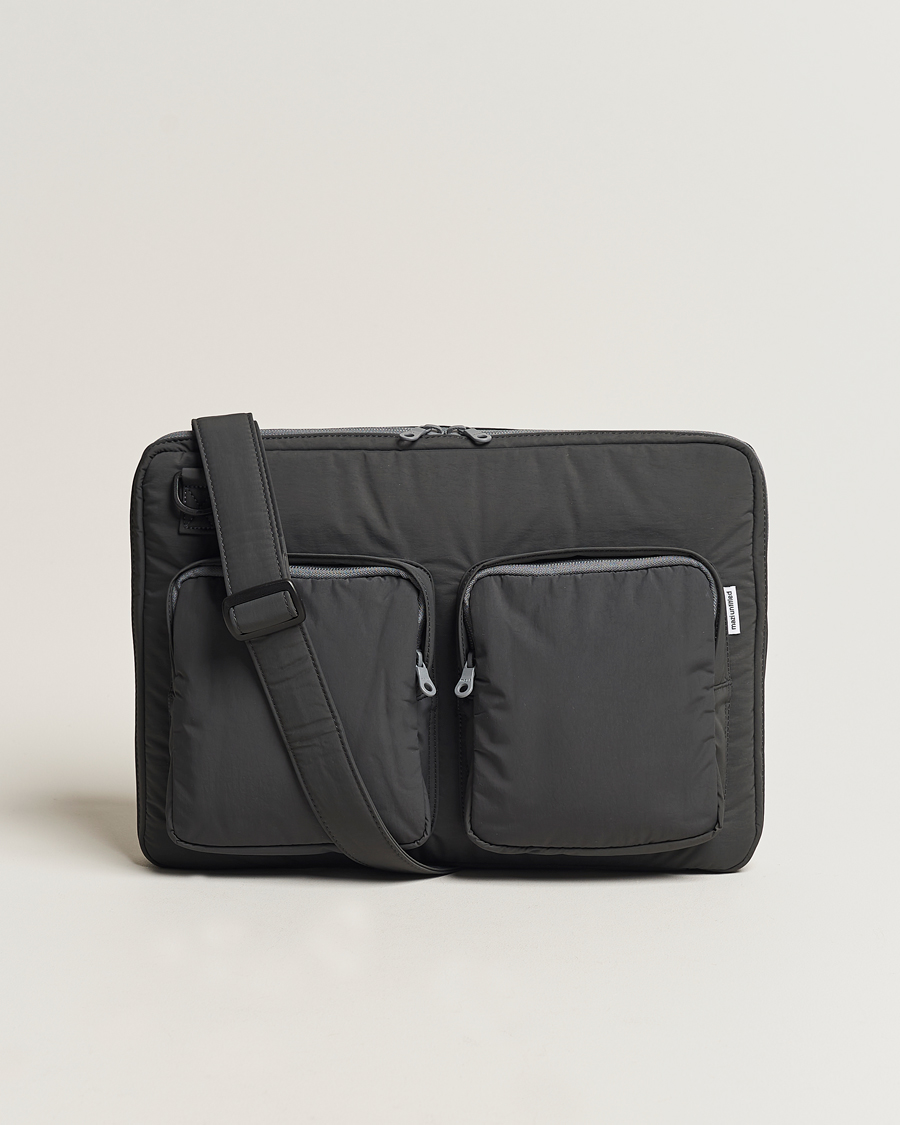Men | mazi untitled AM Case 02 Nylon Portfolio Grey | mazi untitled | AM Case 02 Nylon Portfolio Grey