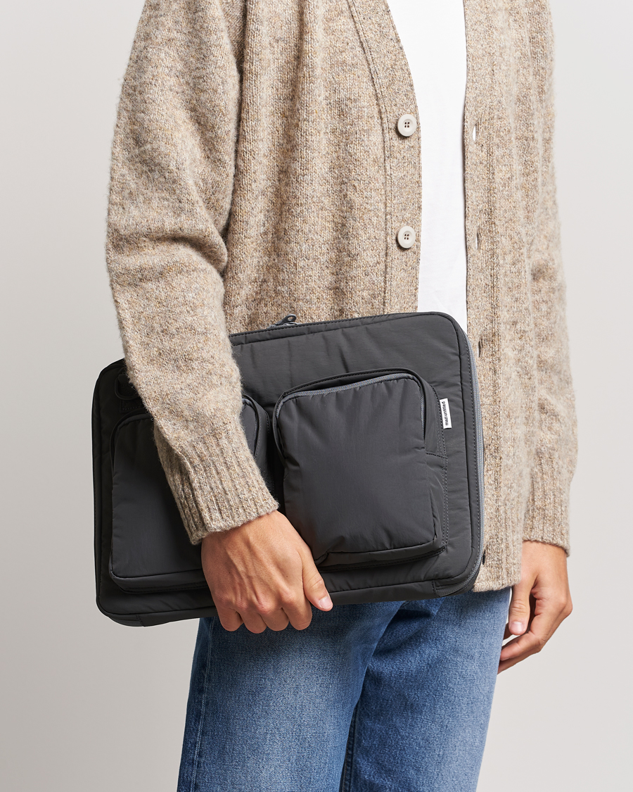 Men | mazi untitled AM Case 02 Nylon Portfolio Grey | mazi untitled | AM Case 02 Nylon Portfolio Grey