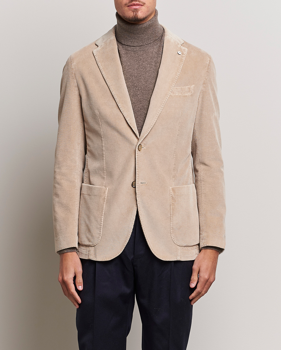 Men | Blazers | L.B.M. 1911 | Jack Corduroy Blazer Beige