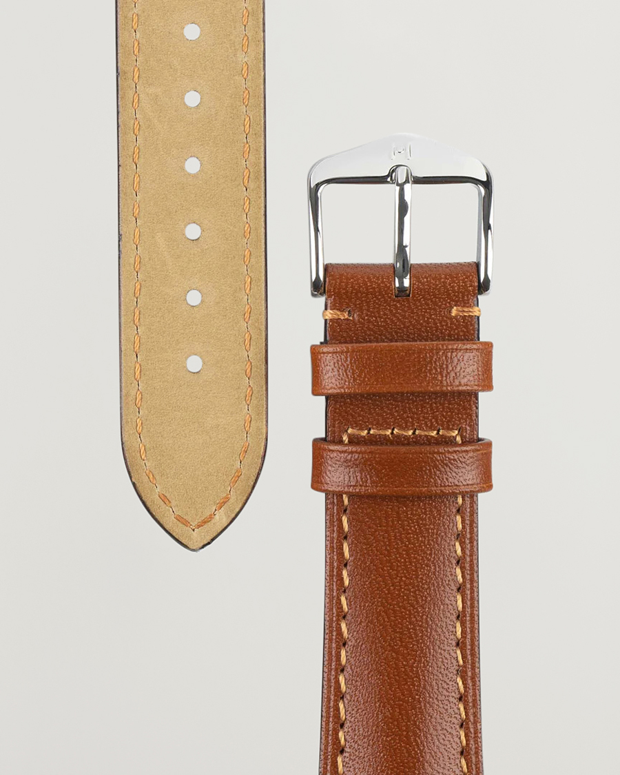 Men | HIRSCH Siena Tuscan Leather Watch Strap Golden Brown | HIRSCH | Siena Tuscan Leather Watch Strap Golden Brown
