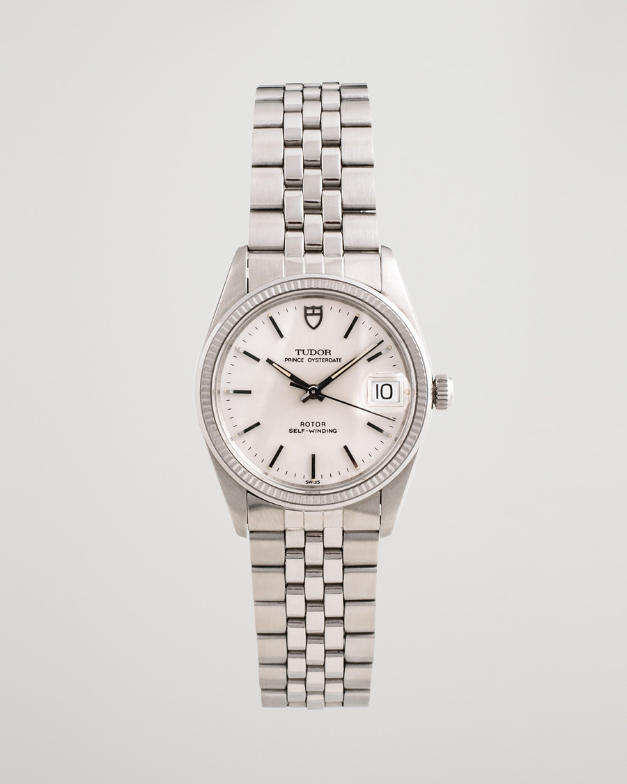 Men | Tudor Pre-Owned Prince Date Steel Silver | Tudor Pre-Owned | Prince Date Steel Silver