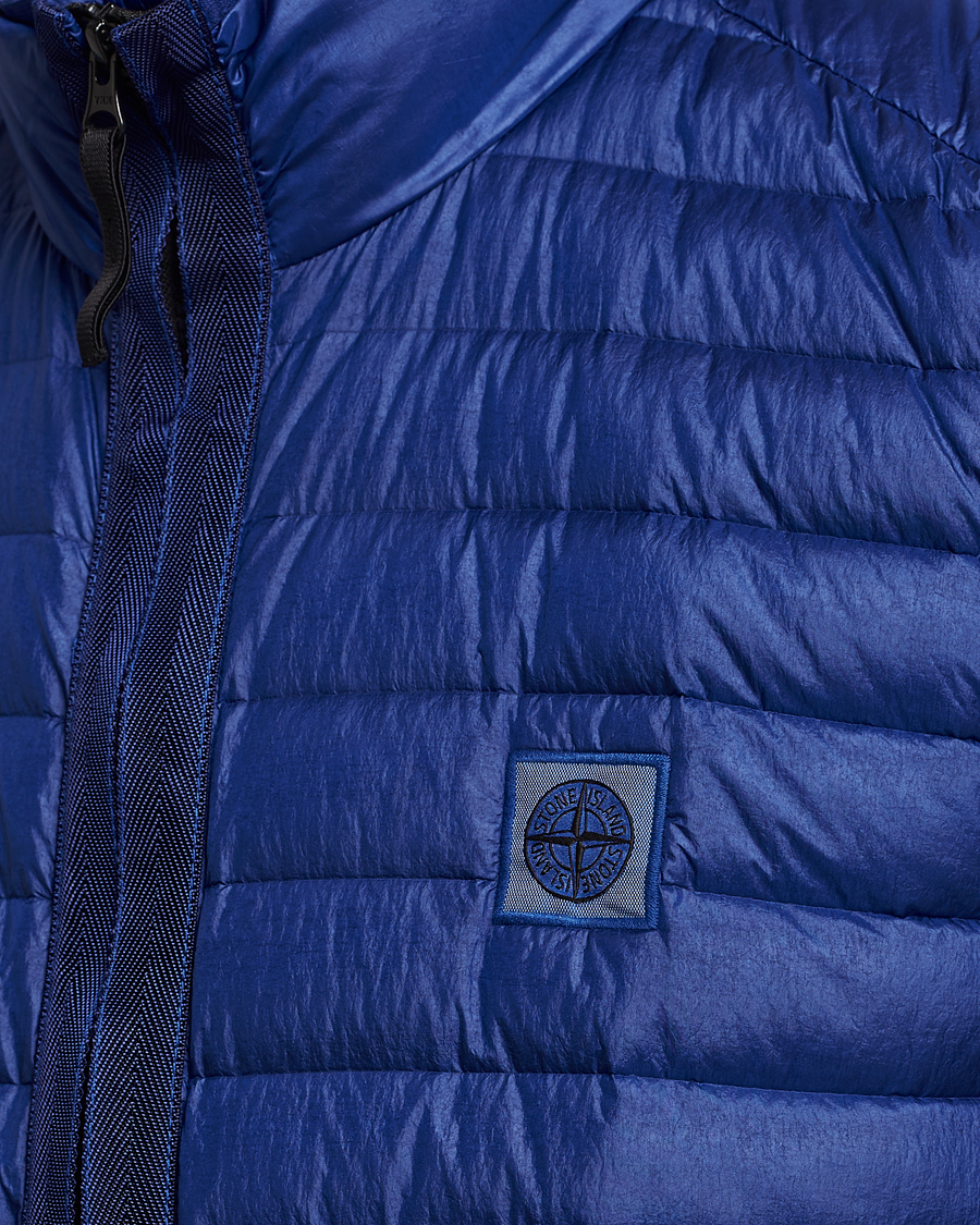 Men | Coats & Jackets | Stone Island | Recycled Nylon Down-TC Vest Bright Blue