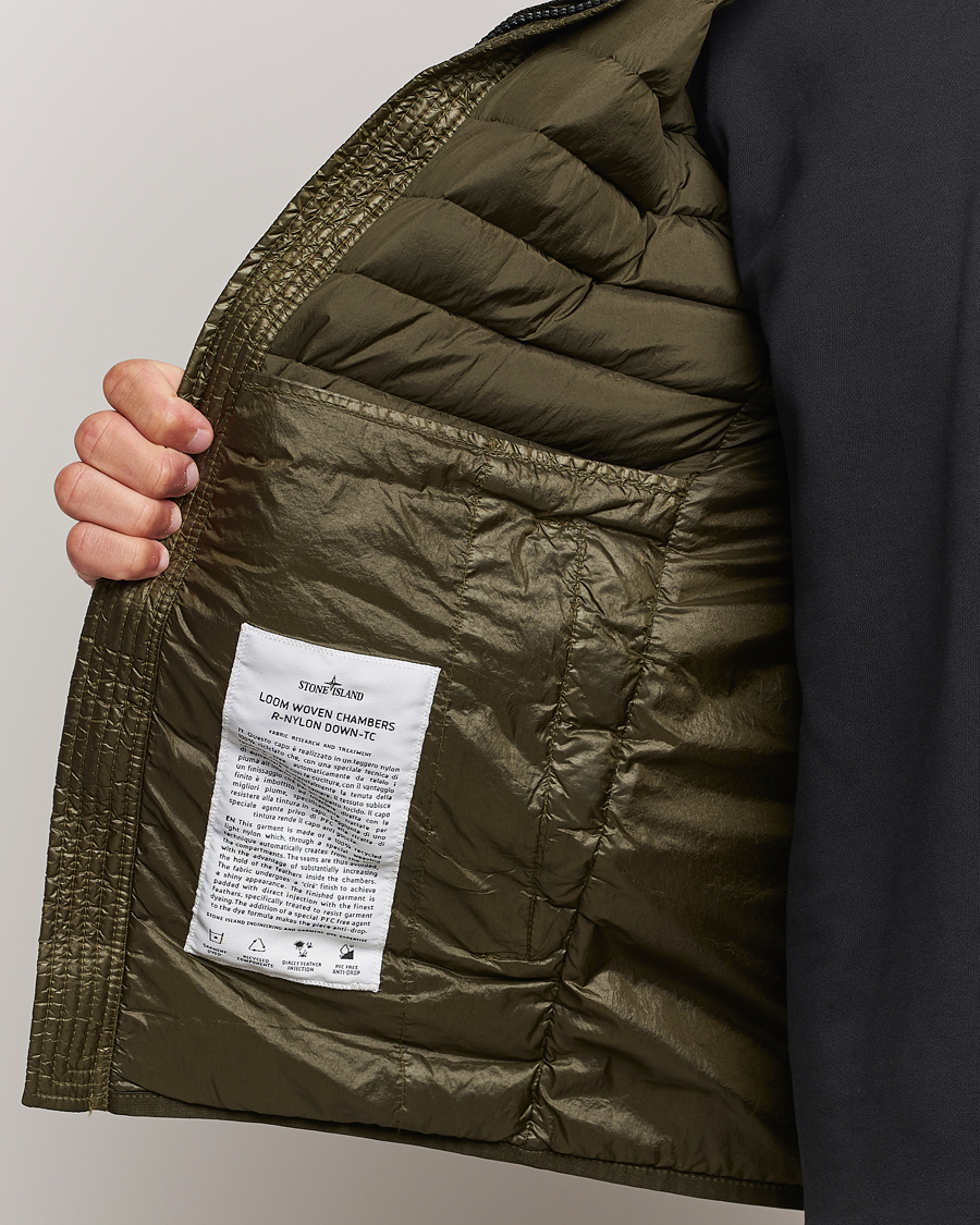 Men | Coats & Jackets | Stone Island | Recycled Nylon Down-TC Vest Olive
