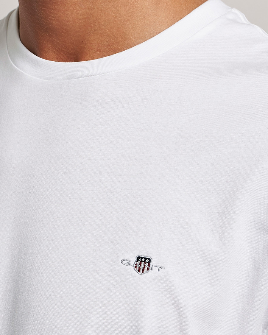 Men | T-Shirts | Gant | The Original Solid T-Shirt White