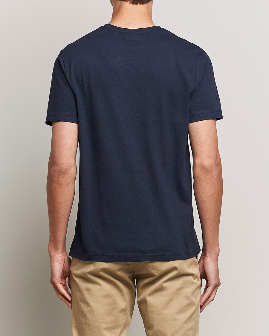 Men | T-Shirts | GANT | The Original Solid T-Shirt Evening Blue