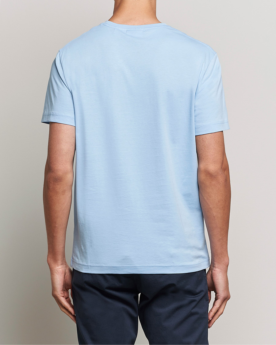 Men | T-Shirts | GANT | The Original Solid T-Shirt Capri Blue