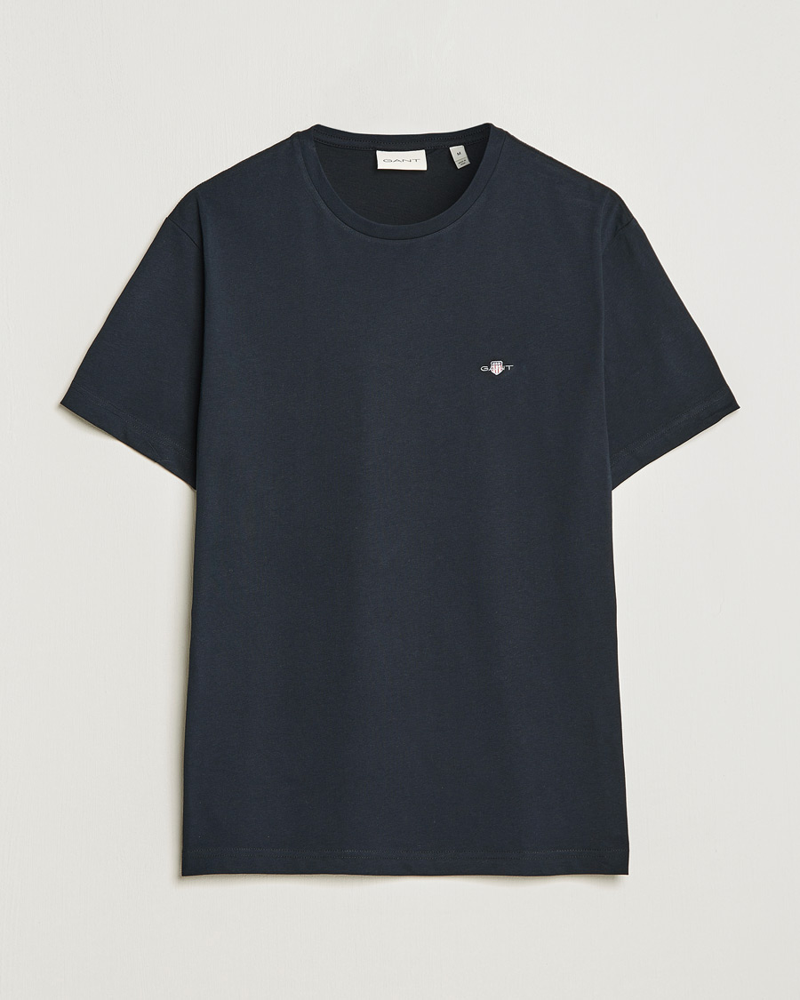 Men | T-Shirts | GANT | The Original Solid T-Shirt Black