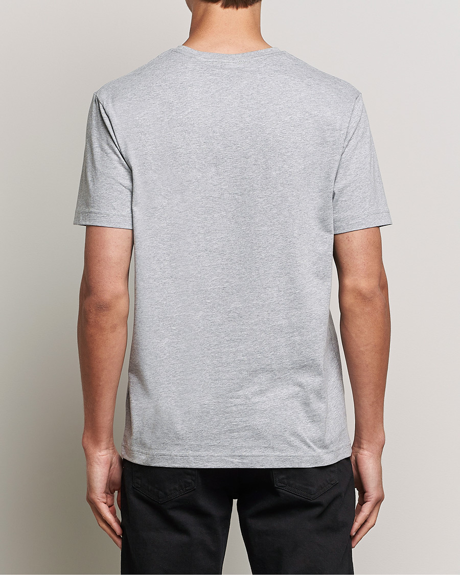 Men | T-Shirts | GANT | The Original Solid T-Shirt Grey Melange