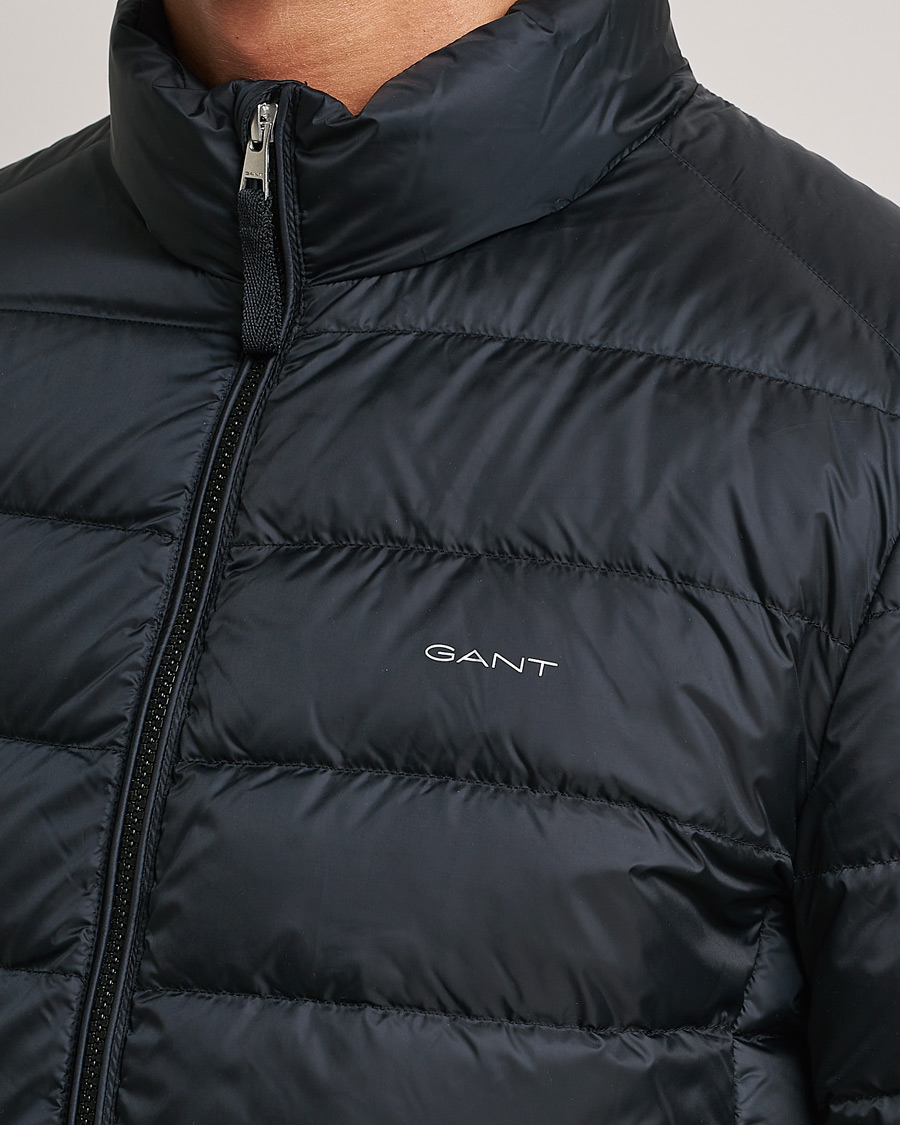 Men | Coats & Jackets | GANT | The Light Down Jacket Black
