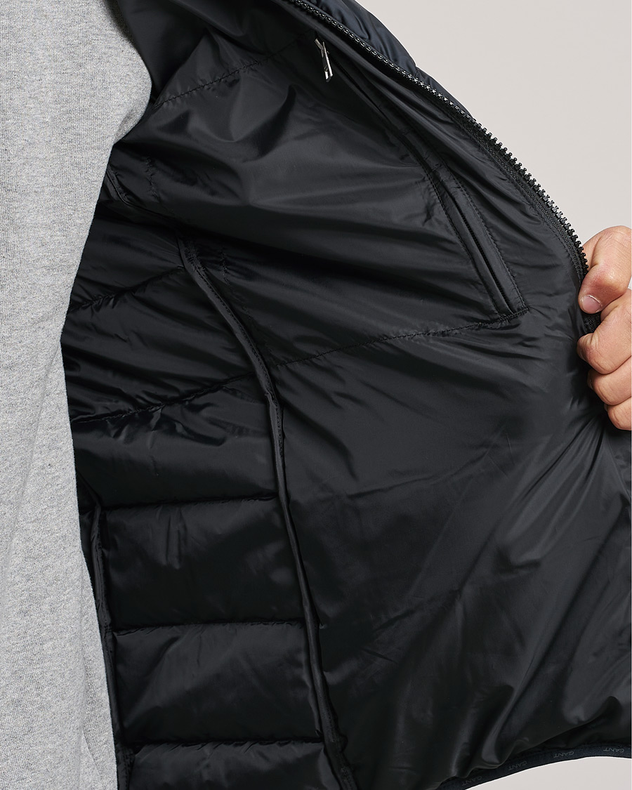 Men | Coats & Jackets | GANT | The Light Down Jacket Black
