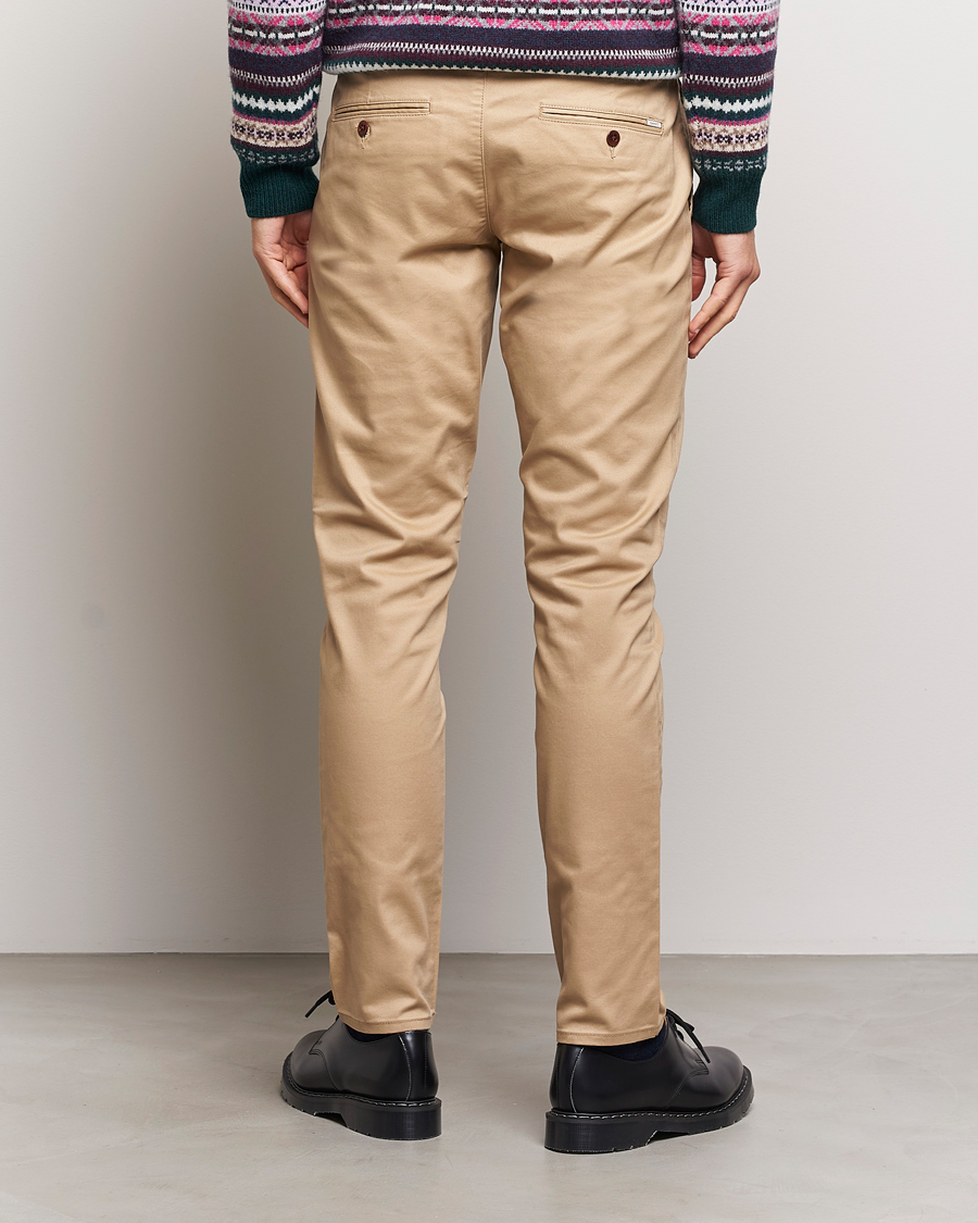 Men | Trousers | GANT | Slim Fit Tech Prep Chino Dark Khaki
