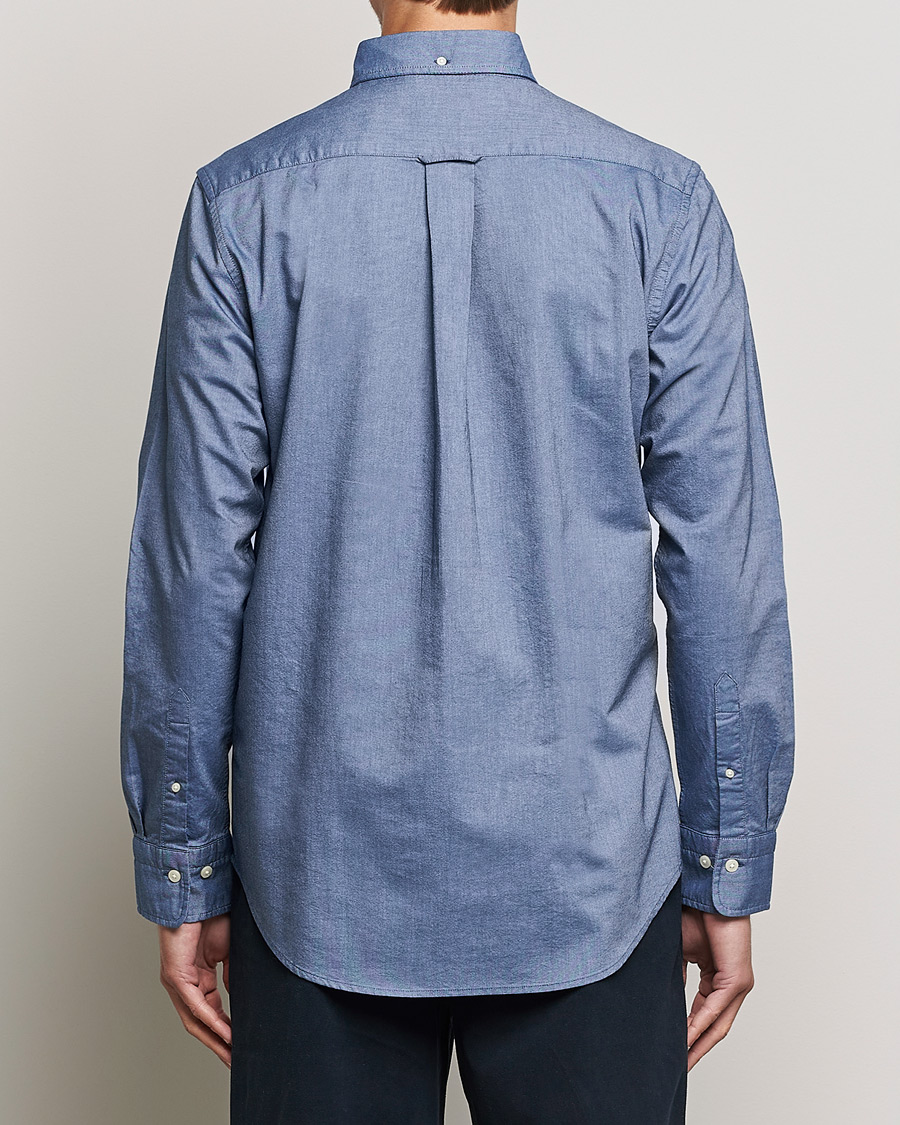 Men | Shirts | GANT | Regular Fit Oxford Shirt Persian Blue