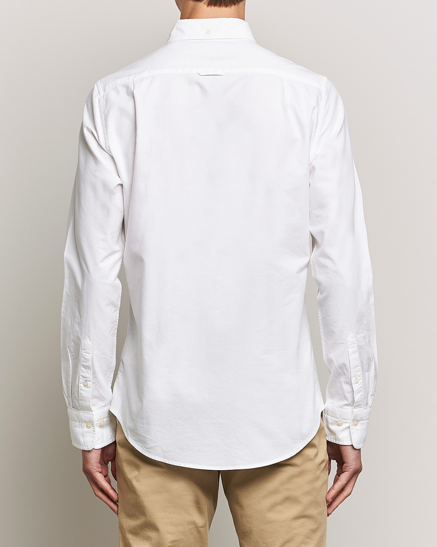 Men | Shirts | Gant | Slim Fit Oxford Shirt White