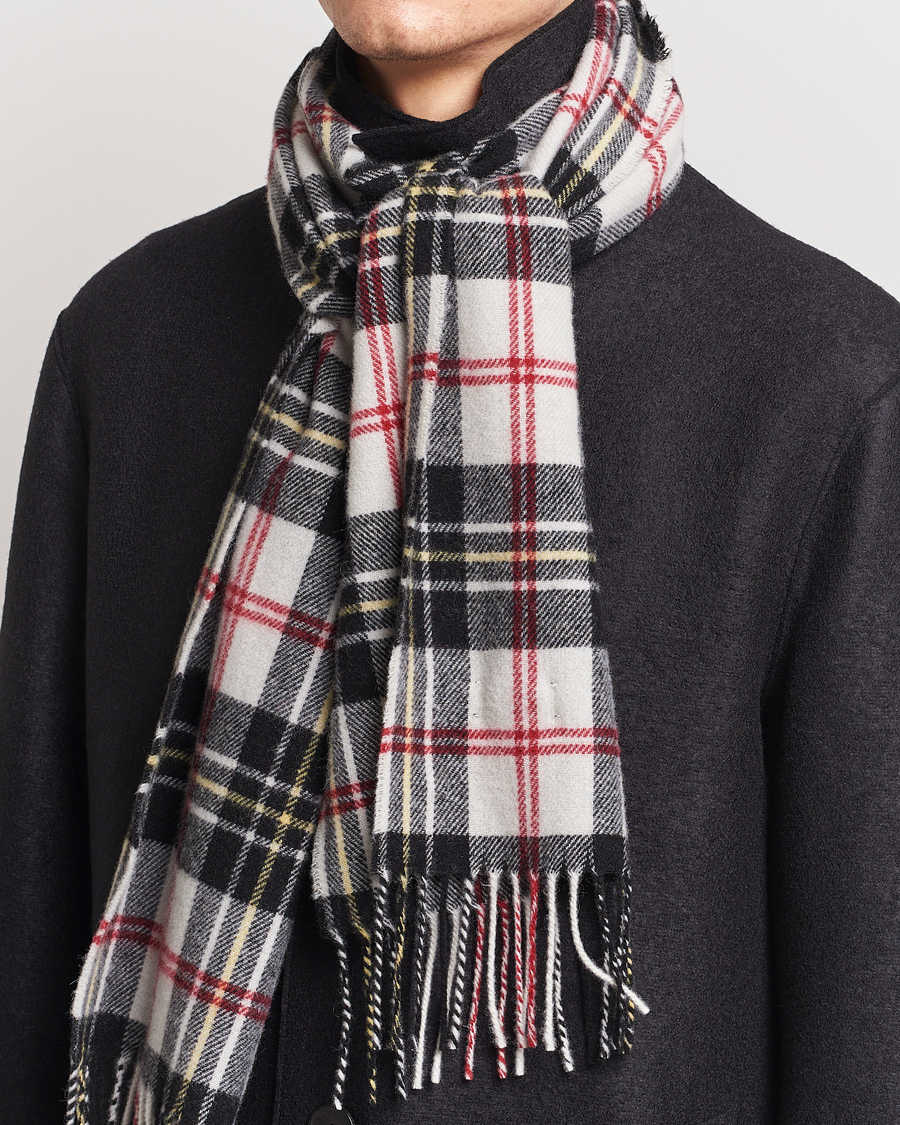 Men | Morris Arthur Check Scarf Off White | Morris | Arthur Check Scarf Off White