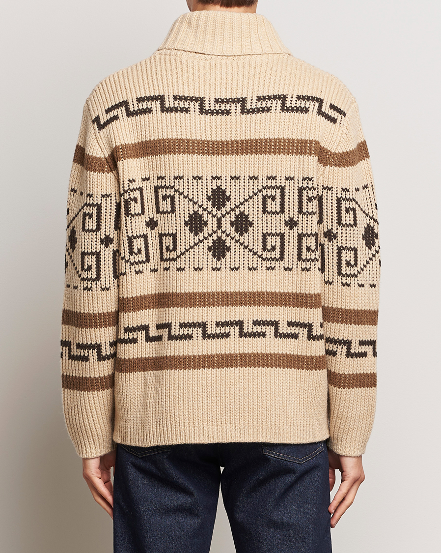 Men | Sweaters & Knitwear | Pendleton | The Original Westerley Cardigan Tan/Brown