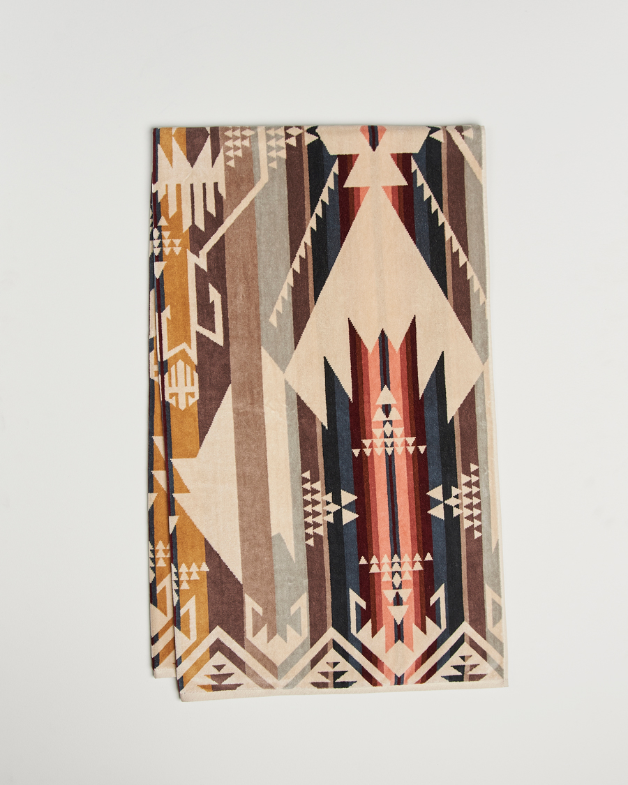 Men | Pendleton Oversized Jacquard Spa Towel White Sands | Pendleton | Oversized Jacquard Spa Towel White Sands