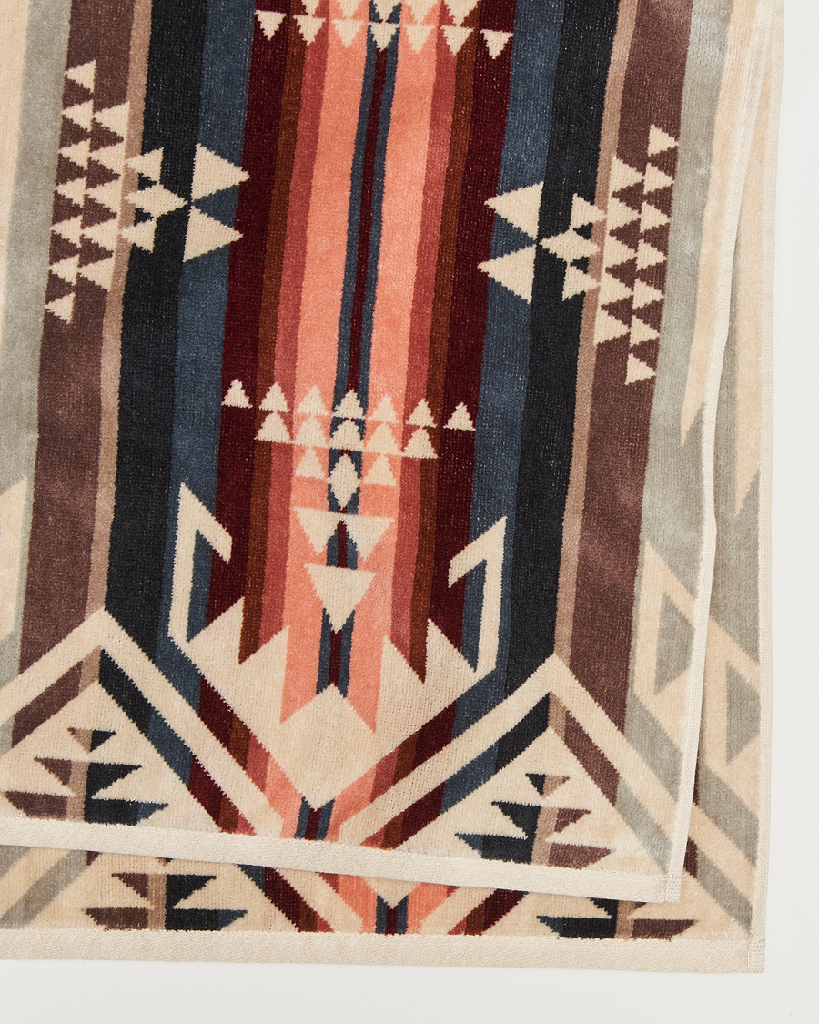 Men | Pendleton Oversized Jacquard Spa Towel White Sands | Pendleton | Oversized Jacquard Spa Towel White Sands