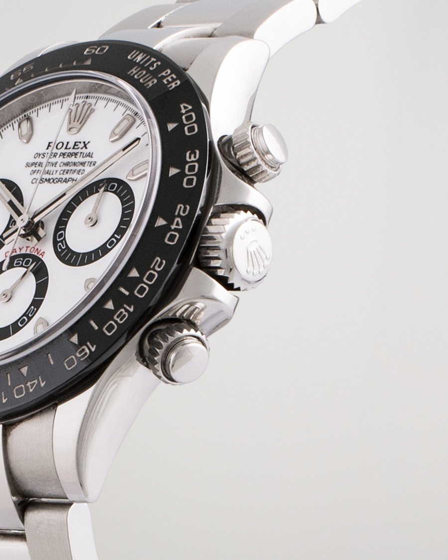Men | Rolex Pre-Owned Daytona 116500LN Steel White Steel White | Rolex Pre-Owned | Daytona 116500LN Steel White Steel White
