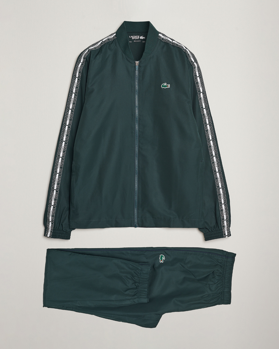 Men | Trousers | Lacoste Sport | Tennis Tracksuit Set Sinople