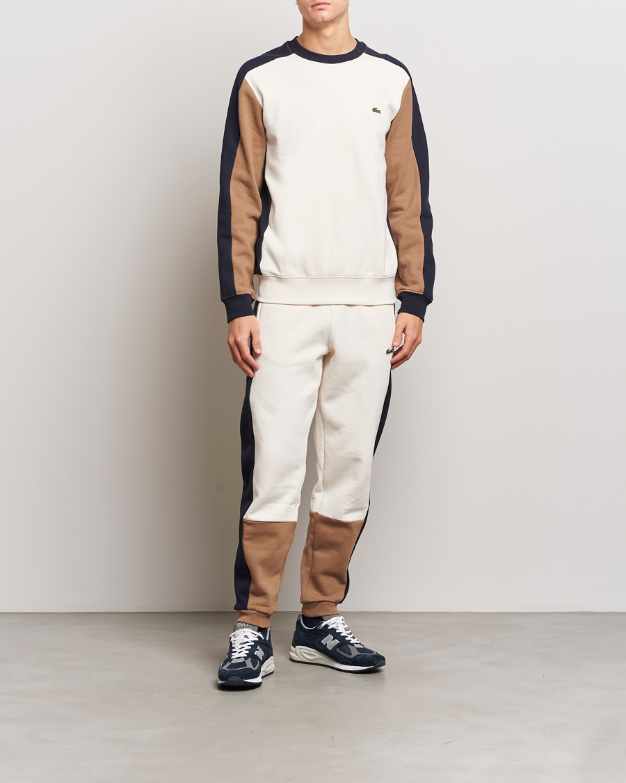 Men | Trousers | Lacoste | Colorblocked Trackpants Lapland/Cookie