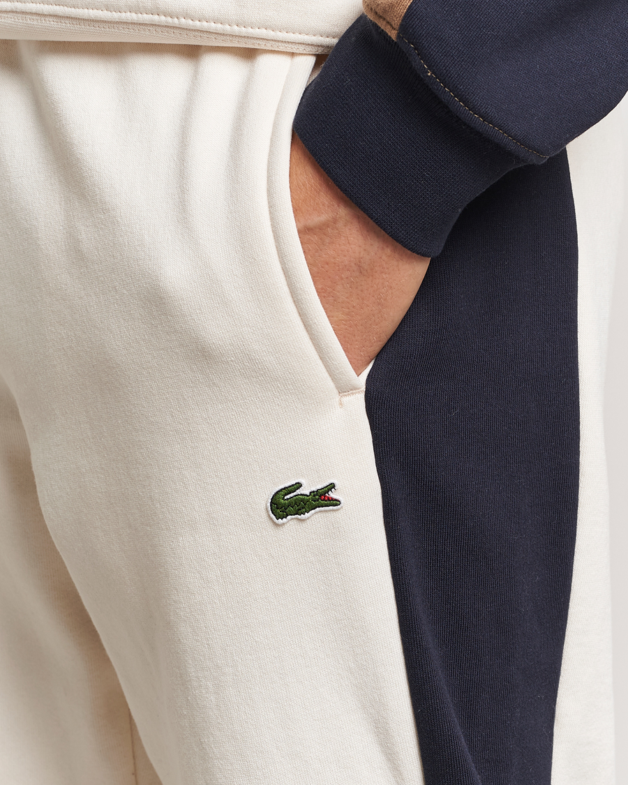 Men | Trousers | Lacoste | Colorblocked Trackpants Lapland/Cookie