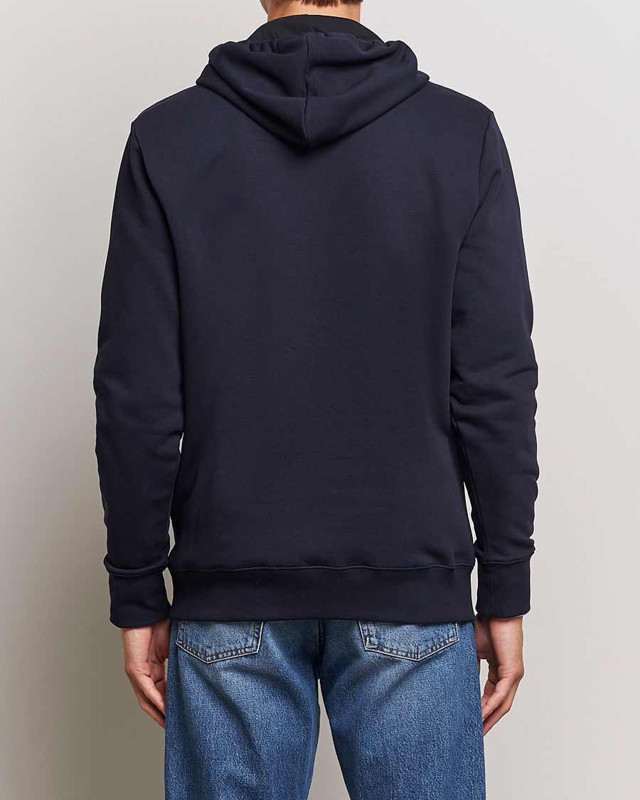 Men | Sweaters & Knitwear | PS Paul Smith | Zebra Organic Cotton Hoodie Navy