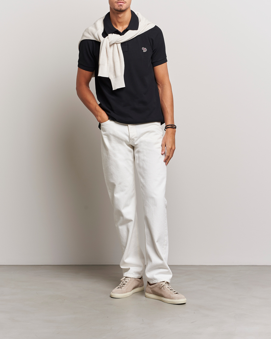 Men | Polo Shirts | PS Paul Smith | Regular Fit Zebra Polo Black