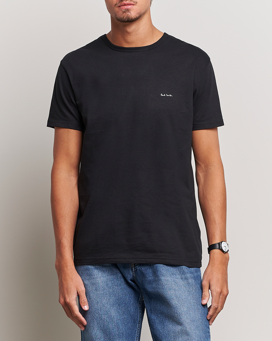 Men | T-Shirts | Paul Smith | 3-Pack Crew Neck T-Shirt Black/Grey/White