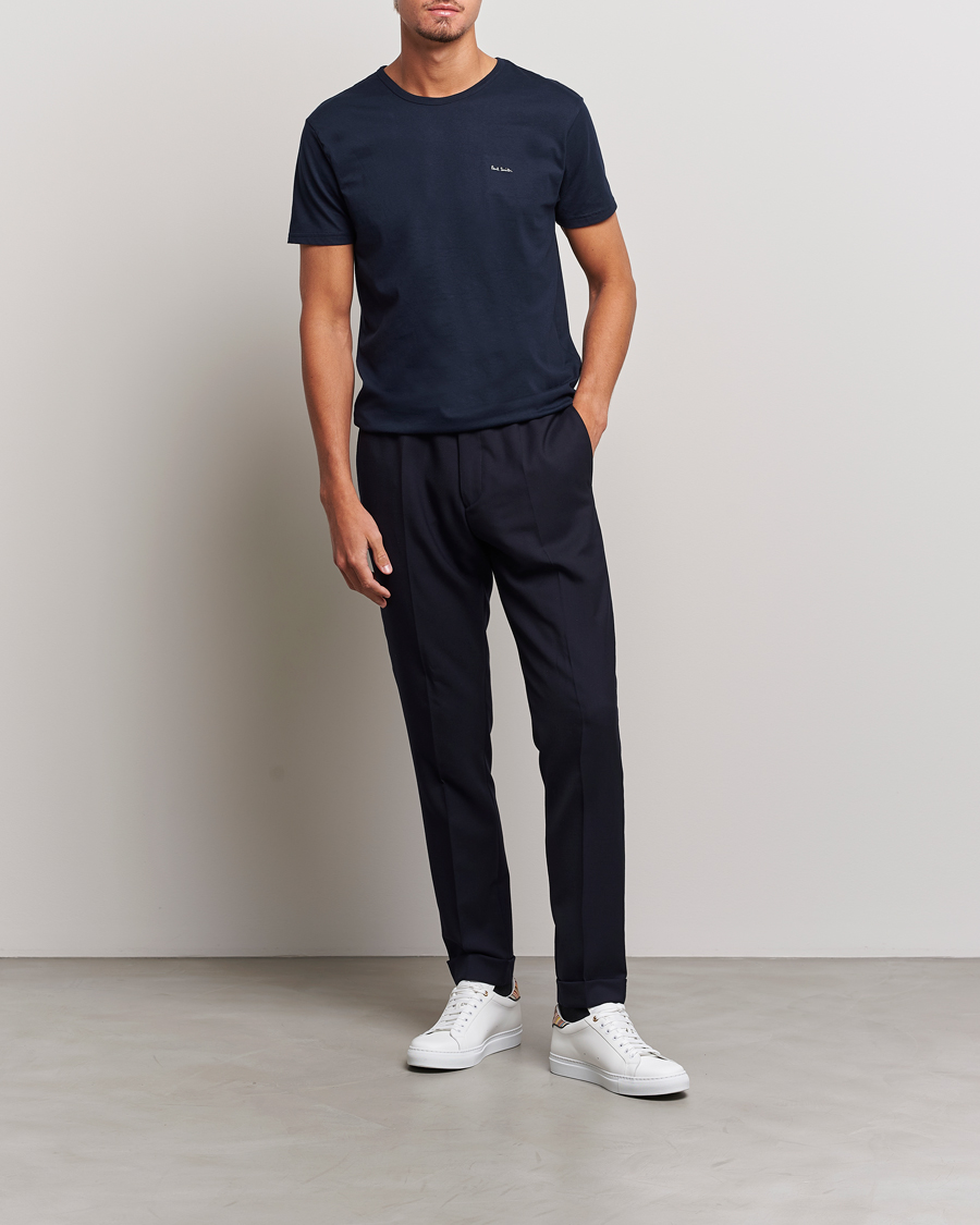 Men | T-Shirts | Paul Smith | 3-Pack Crew Neck T-Shirt Black/Navy/White