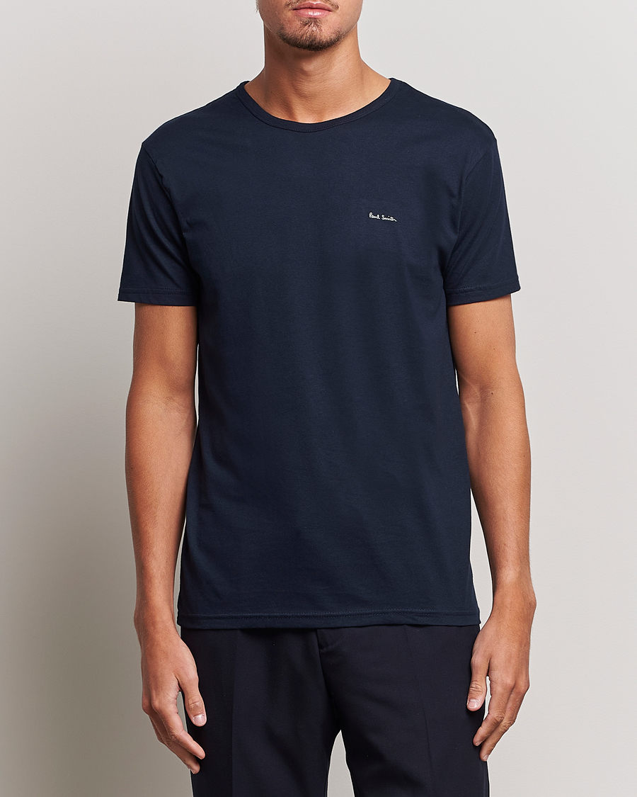Men | T-Shirts | Paul Smith | 3-Pack Crew Neck T-Shirt Black/Navy/White