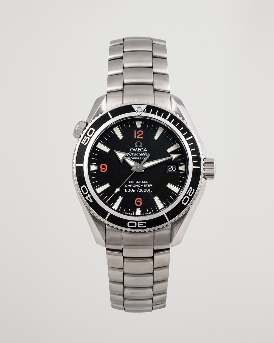 Men | Omega Pre-Owned Seamaster Planet Ocean 2201.51.00 Steel Black | Omega Pre-Owned | Seamaster Planet Ocean 2201.51.00 Steel Black
