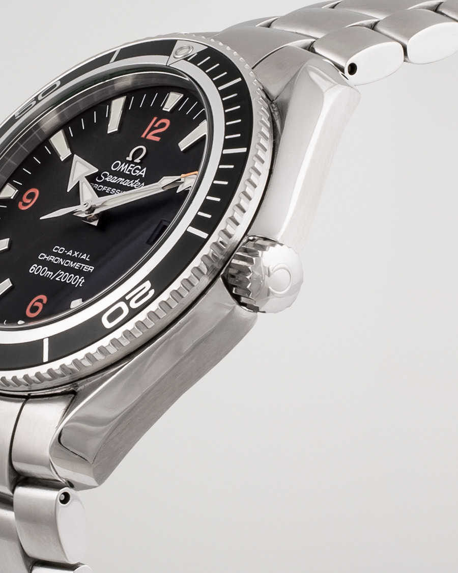 Men | Omega Pre-Owned Seamaster Planet Ocean 2201.51.00 Steel Black | Omega Pre-Owned | Seamaster Planet Ocean 2201.51.00 Steel Black