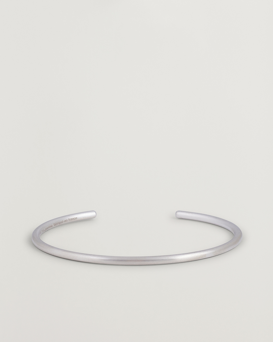 Men | Jewellery | LE GRAMME | Bangle Bracelet Brushed Sterling Silver 7g