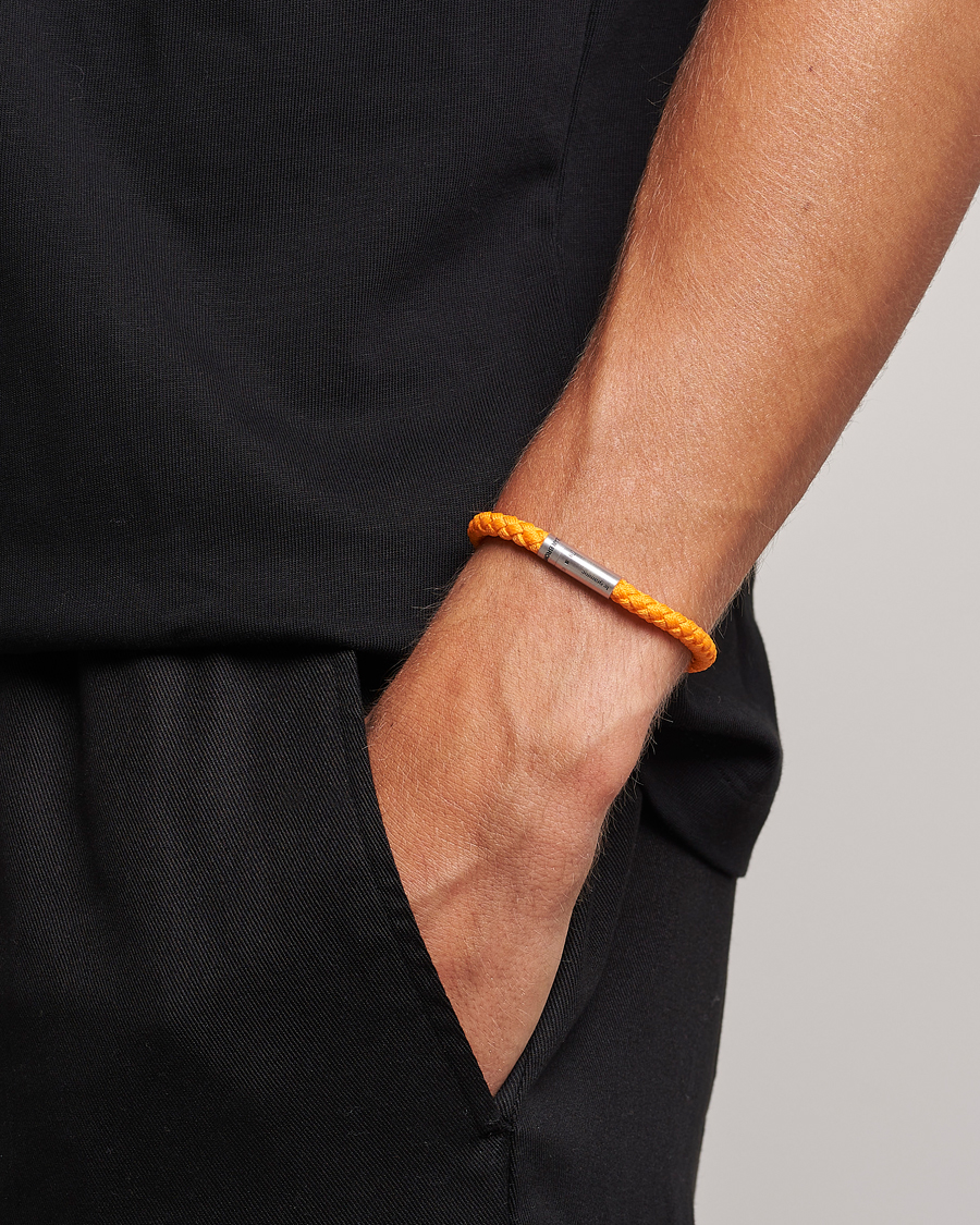 Men | Jewellery | LE GRAMME | X Orlebar Brown Nato Bracelet Beacon/Sterling Silver