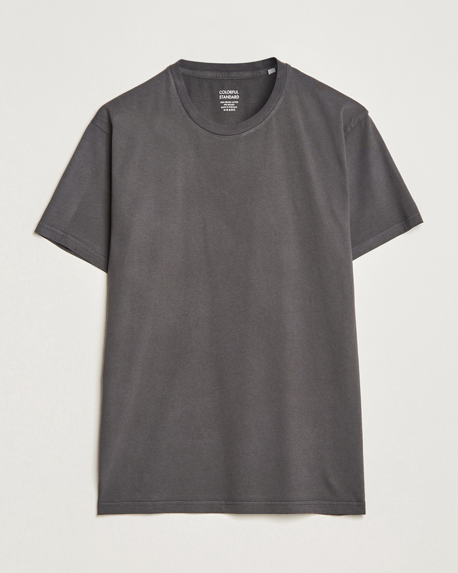 Men | T-Shirts | Colorful Standard | Classic Organic T-Shirt Lava Grey