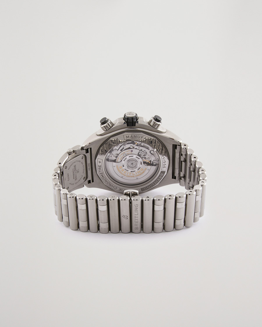 Men | Breitling Pre-Owned Super Chronomat B01 44 Steel Black | Breitling Pre-Owned | Super Chronomat B01 44 Steel Black