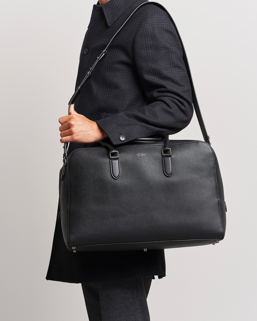Men | Bags | Smythson | SmythsonLudlow Soft Travel BagBlack