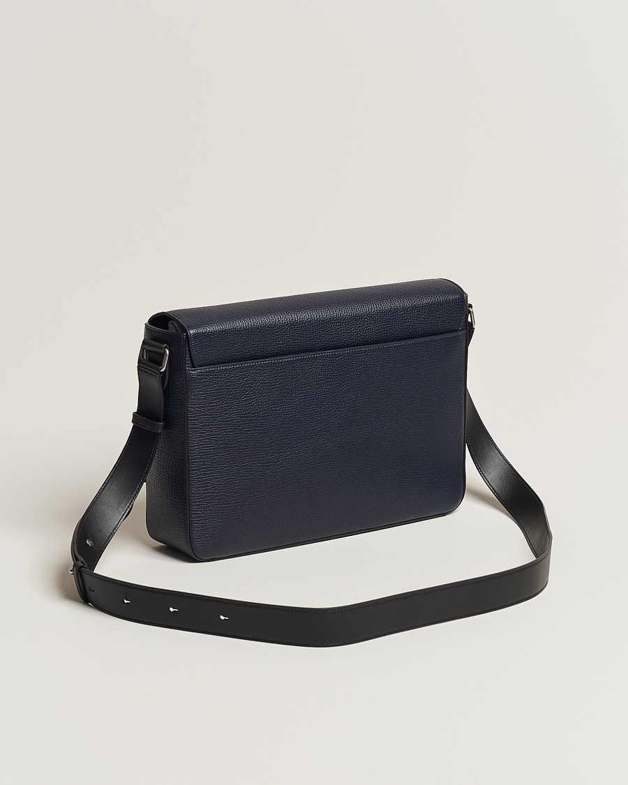 Men | Smythson Ludlow Messenger Bag Navy | Smythson | Ludlow Messenger Bag Navy