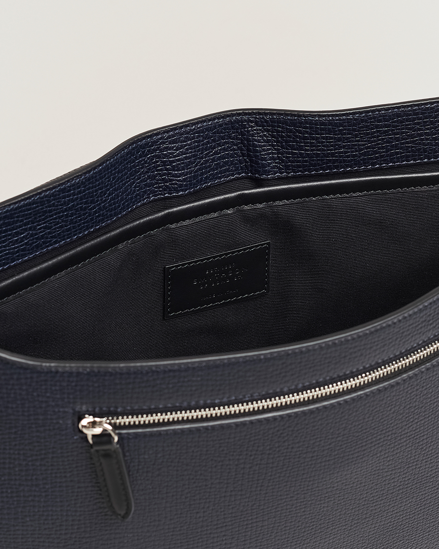 Men | Smythson Ludlow Messenger Bag Navy | Smythson | Ludlow Messenger Bag Navy